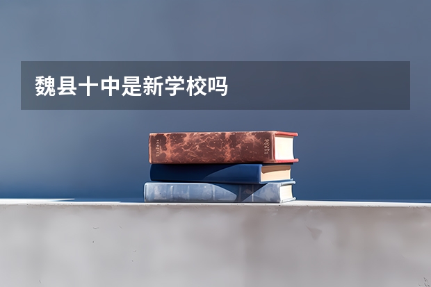 魏县十中是新学校吗