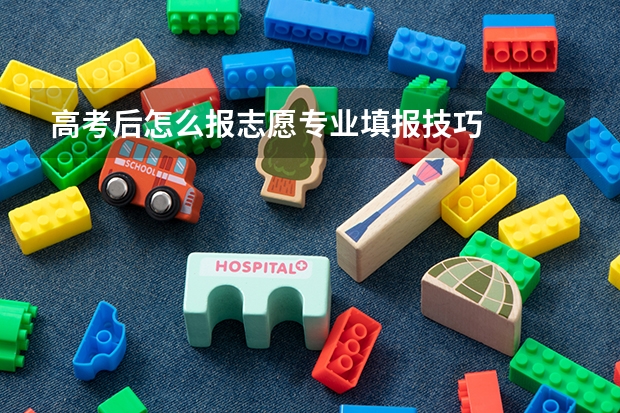 高考后怎么报志愿专业填报技巧