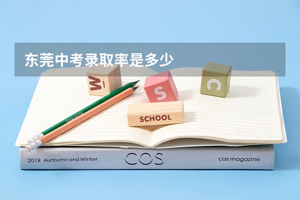 东莞中考录取率是多少