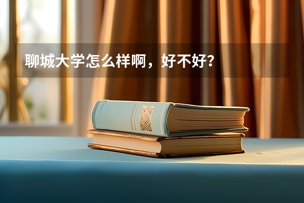聊城大学怎么样啊，好不好？
