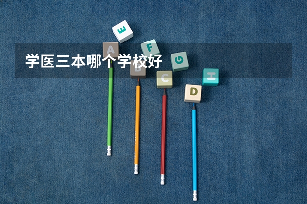 学医三本哪个学校好
