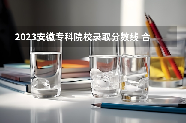 2023安徽专科院校录取分数线 合肥师范学院最低投档线