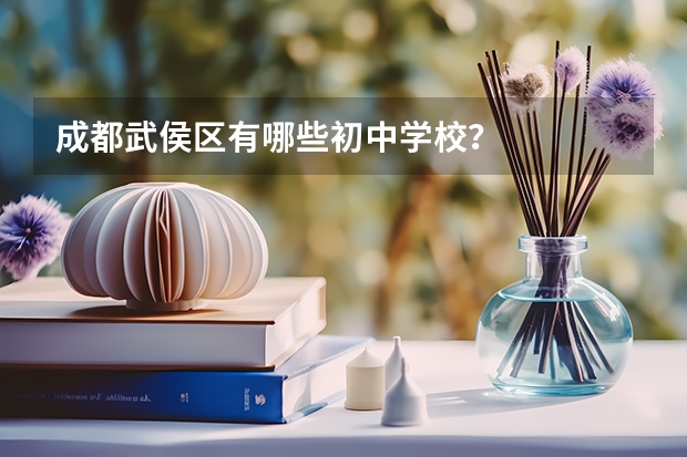 成都武侯区有哪些初中学校？