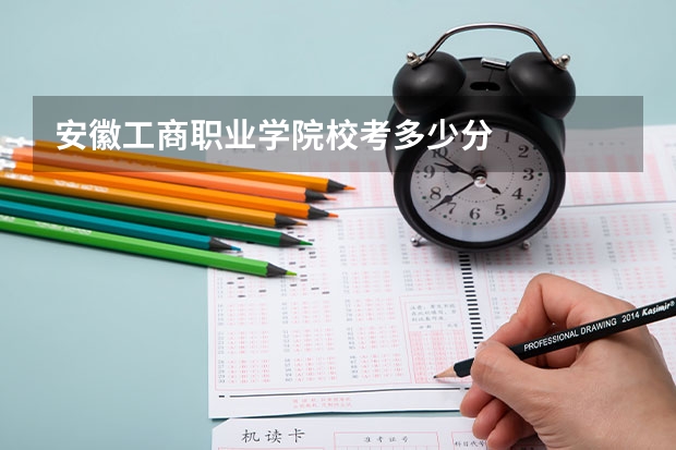 安徽工商职业学院校考多少分