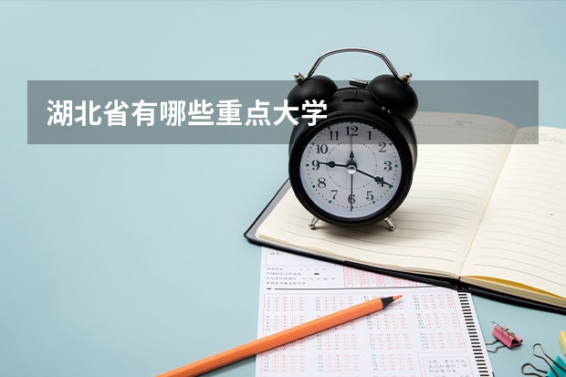 湖北省有哪些重点大学