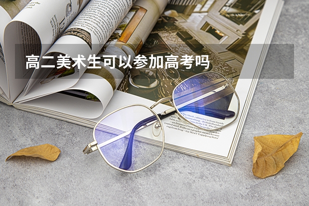 高二美术生可以参加高考吗