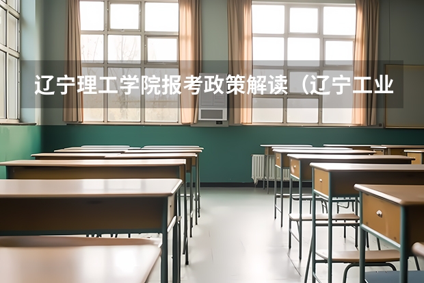 辽宁理工学院报考政策解读（辽宁工业大学报考政策解读）