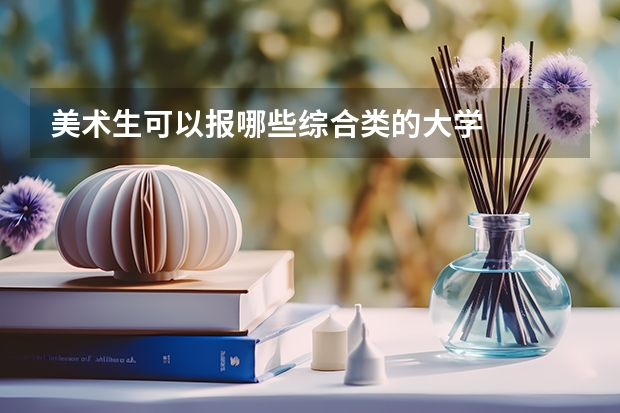 美术生可以报哪些综合类的大学