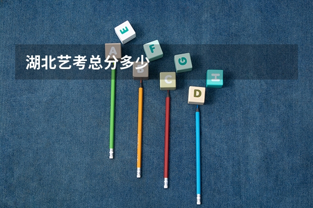 湖北艺考总分多少