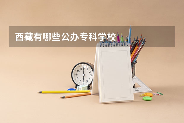 西藏有哪些公办专科学校