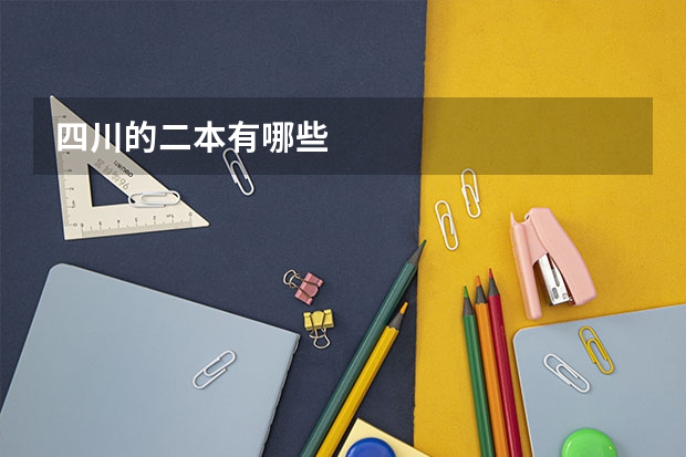 四川的二本有哪些