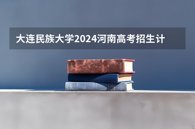 大连民族大学2024河南高考招生计划详解