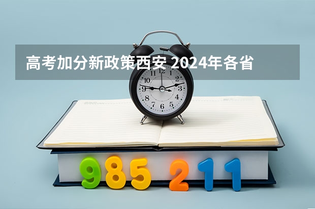 高考加分新政策西安 2024年各省高考状元盘点