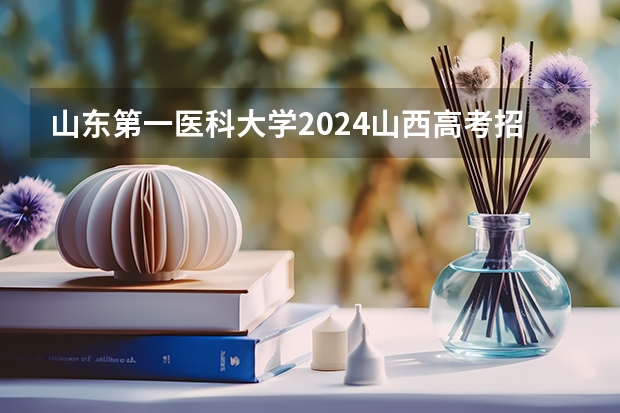山东第一医科大学2024山西高考招生计划详解