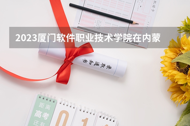 2023厦门软件职业技术学院在内蒙古高考专业招生计划人数