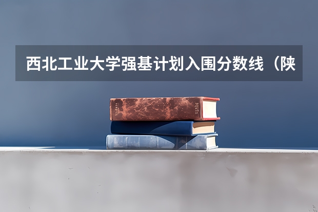 西北工业大学强基计划入围分数线（陕西理工类强基计划西交大的分数线）