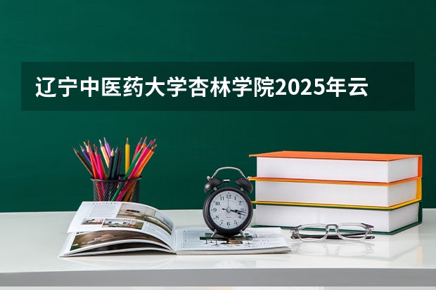 辽宁中医药大学杏林学院2025年云南高考招生计划预测