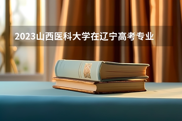 2023山西医科大学在辽宁高考专业招生计划人数