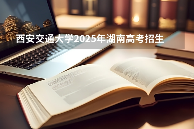 西安交通大学2025年湖南高考招生计划预测