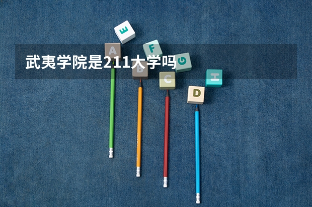 武夷学院是211大学吗