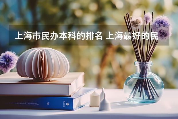 上海市民办本科的排名 上海最好的民办本科