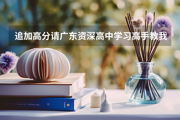 追加高分请广东资深高中学习高手教我怎么位高考作好准备(广东地区高手进)