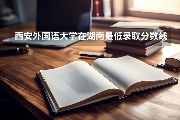 西安外国语大学在湖南最低录取分数线（2024高考参考）