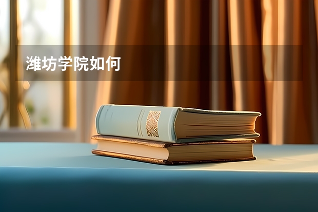 潍坊学院如何