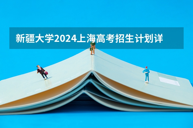 新疆大学2024上海高考招生计划详解