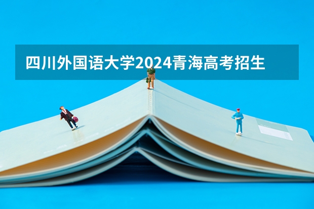 四川外国语大学2024青海高考招生计划详解