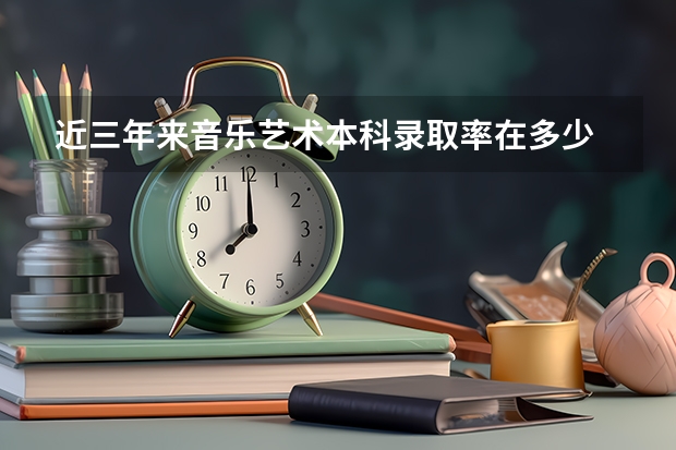 近三年来音乐艺术本科录取率在多少
