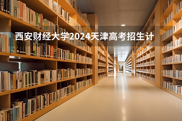 西安财经大学2024天津高考招生计划详解